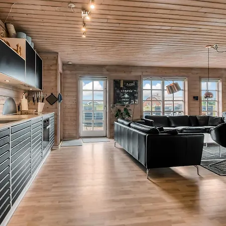 Beautiful Log House With Free Wi-fi-sj655 Harboør